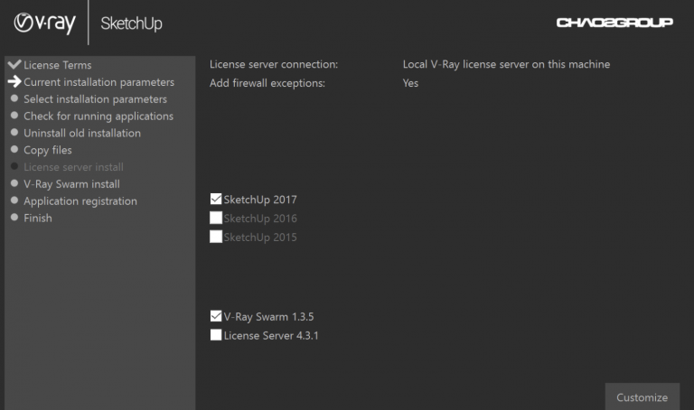 vray gui license error